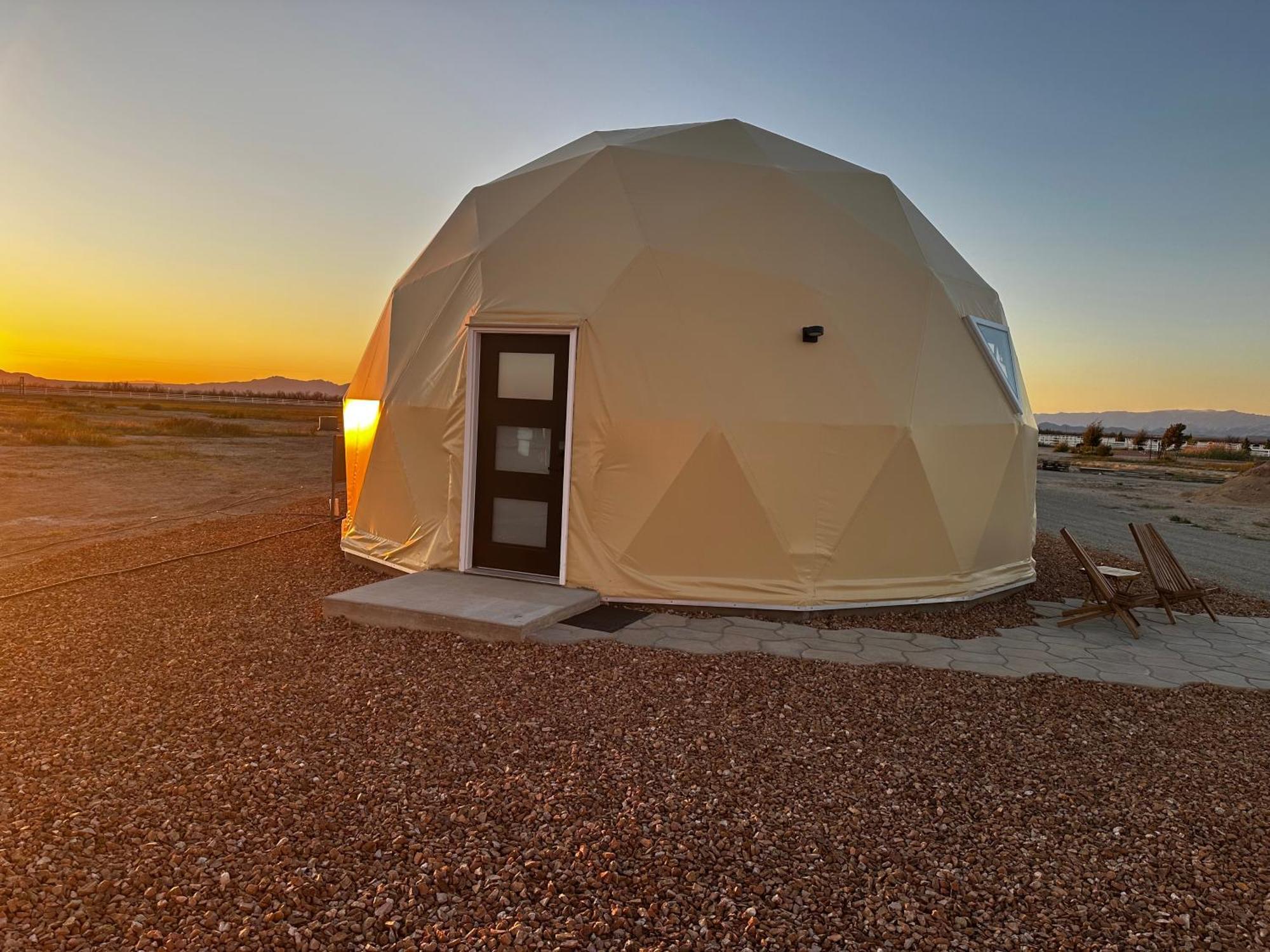 Nude Glamping Dome Villa Willcox Exterior photo
